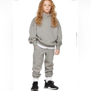 Preowned Fear of God Essentials grey sweatpants 12Y